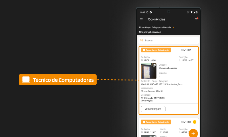 Segurança e conformidade no aplicativo Leankeep