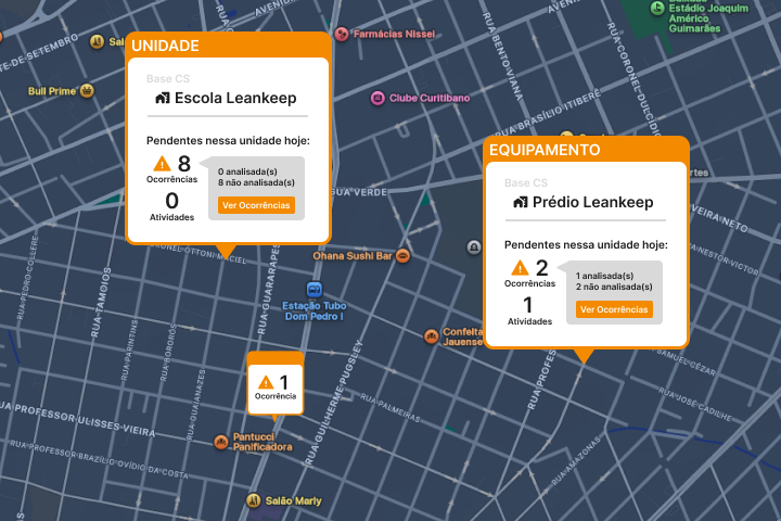 Equipes sincronizadas e operação previsível no Leankeep